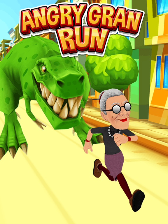 Скриншоты Angry Gran Run - Running Game iPad 