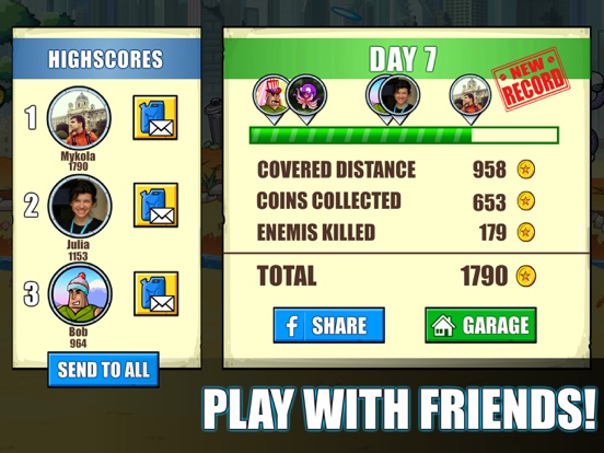 Mad Day - Truck Distance Game iPad 應用截圖
