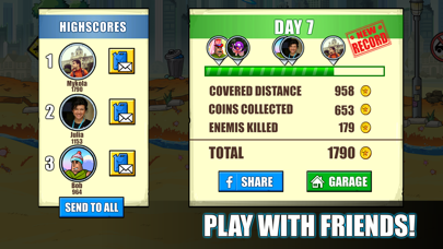 Mad Day - Truck Distance Game應用截圖