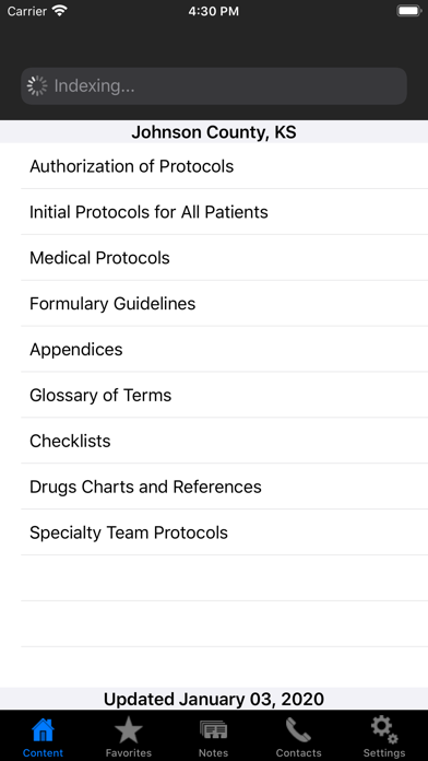 Johnson County EMS Screenshots
