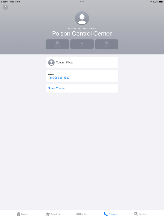 UTSW BioTel Guidelines iPad Screenshots