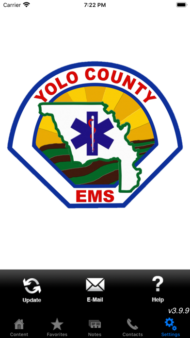 Yolo County EMS Agency Screenshots