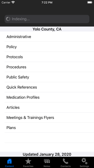 Yolo County EMS Agency Screenshots