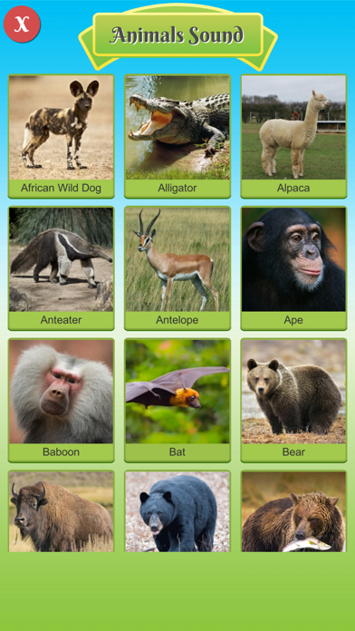 100 Animal and Bird Sound Screenshots