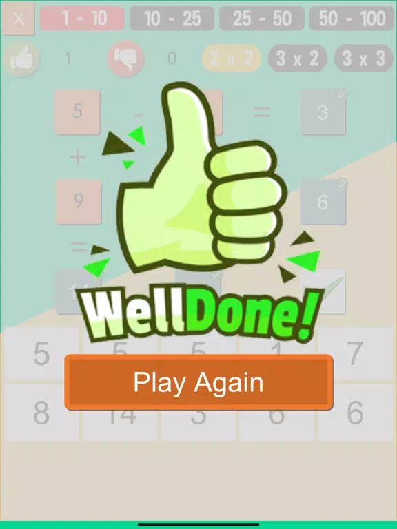 Math Puzzle Plus and Minus iPad Screenshots