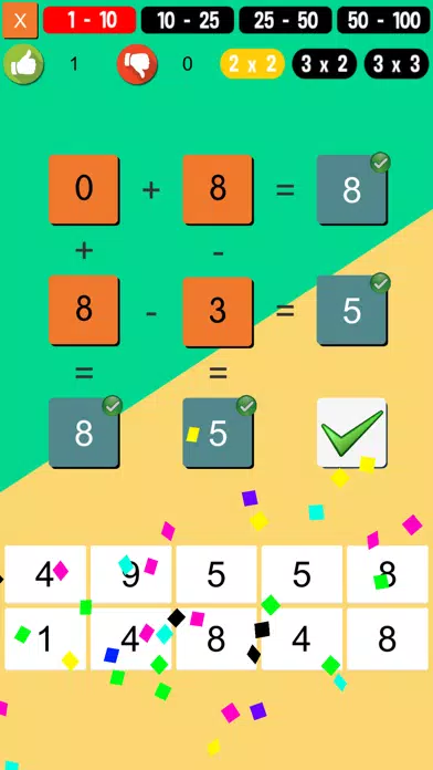 Math Puzzle Plus and Minus Screenshots
