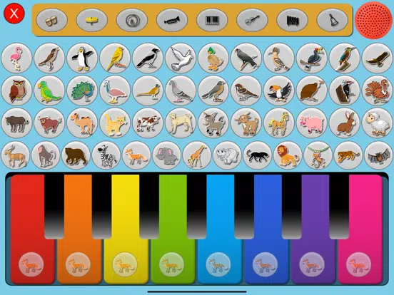 Baby Fun Piano iPad Screenshots