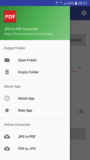 JPG to PDF Converter Screenshots