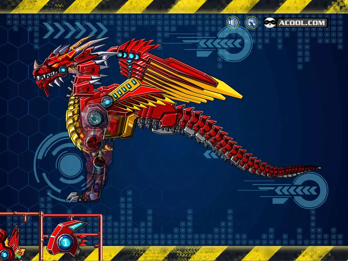 Toy Robot War:Robot Fire Dragon iPad Screenshots