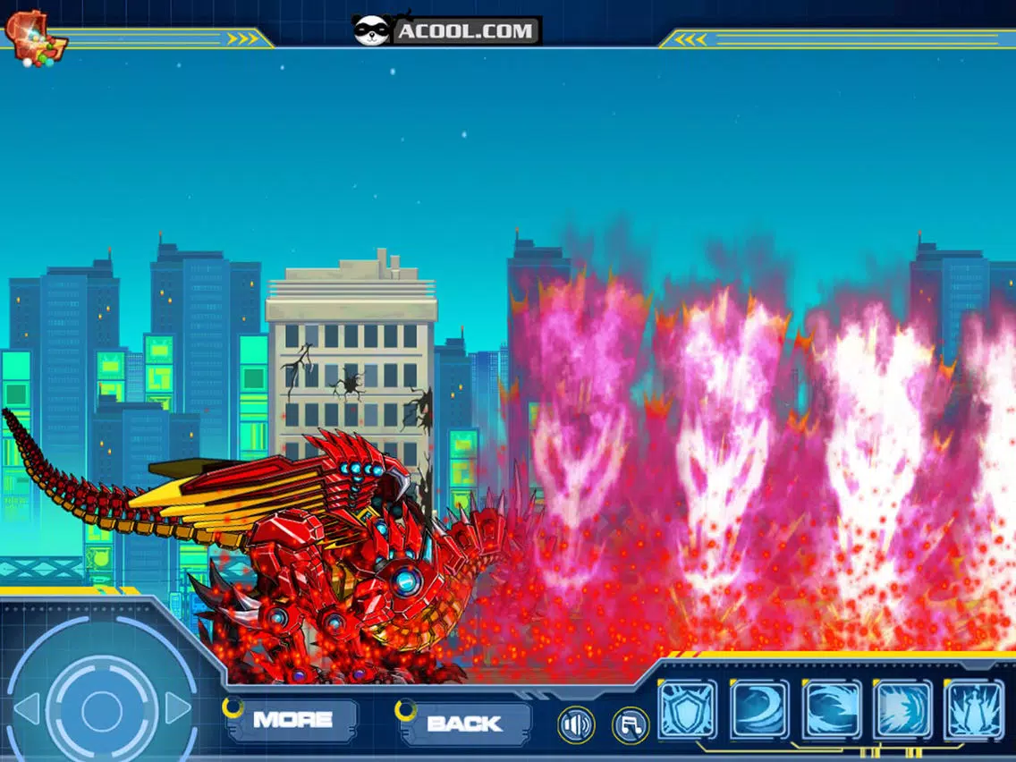 Toy Robot War:Robot Fire Dragon iPad Screenshots