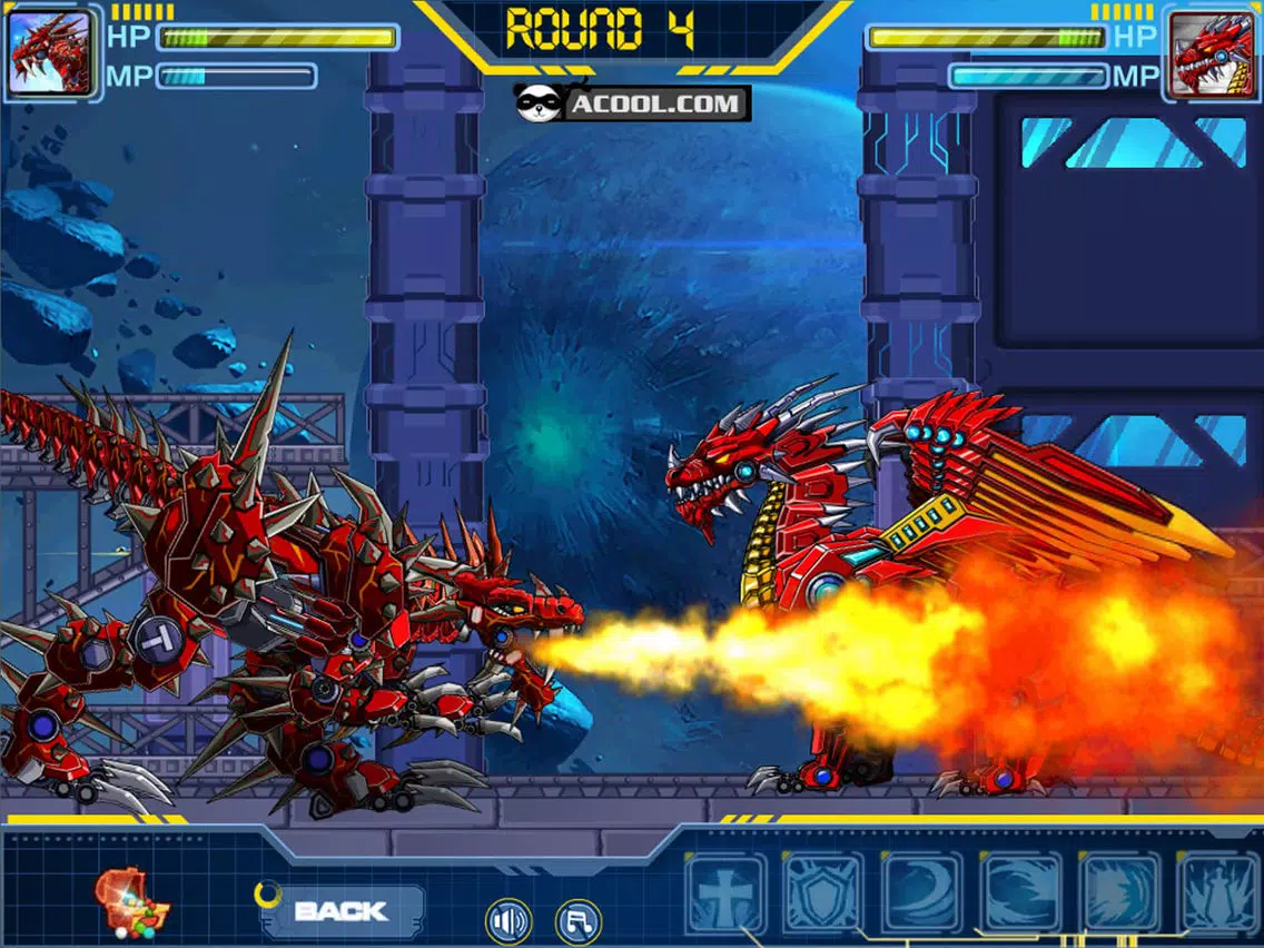 Toy Robot War:Robot Fire Dragon iPad Screenshots