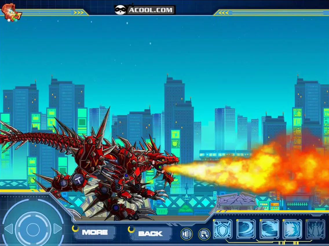 Toy Robot War:Violent T-Rex iPad Screenshots