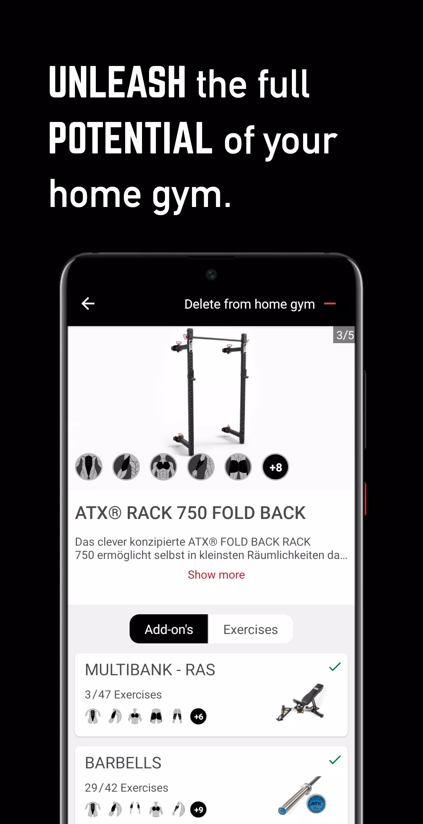 ATX Fitness Screenshots
