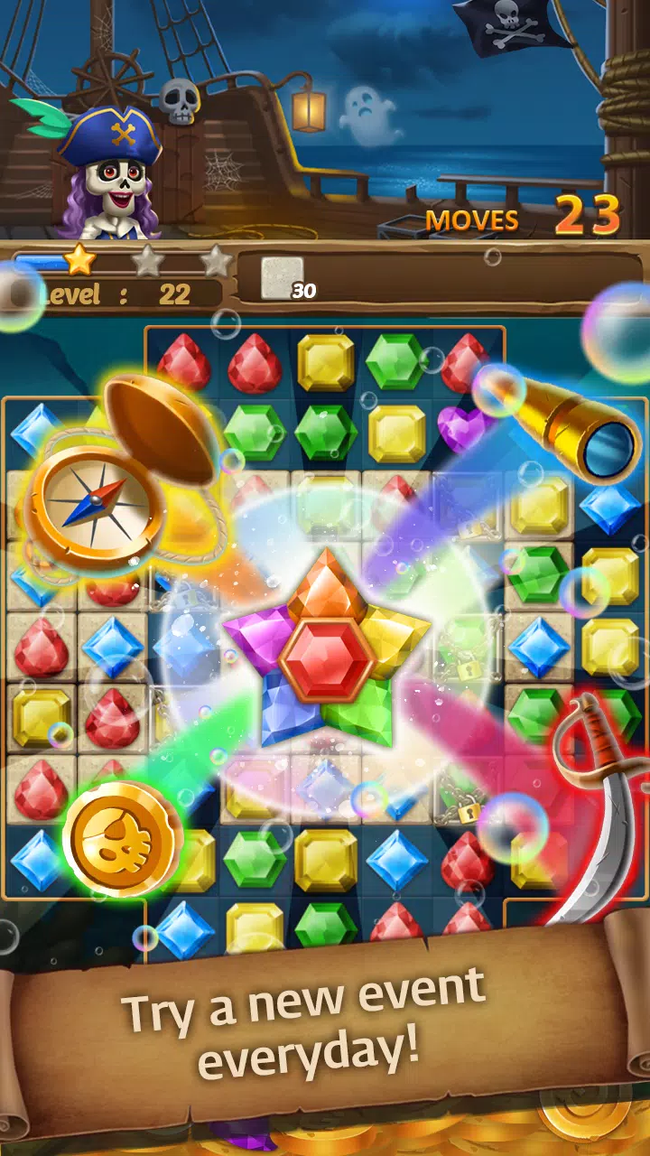 Jewels Ghost Ship Screenshots