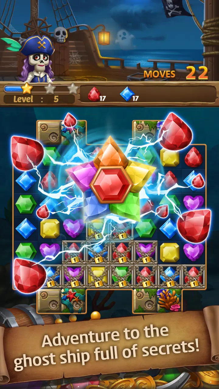 Jewels Ghost Ship Screenshots