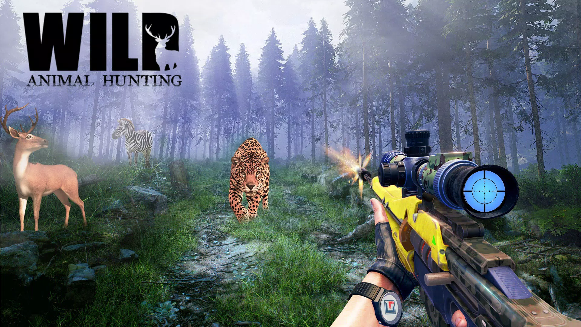 Wild Animal Hunting Games应用截图