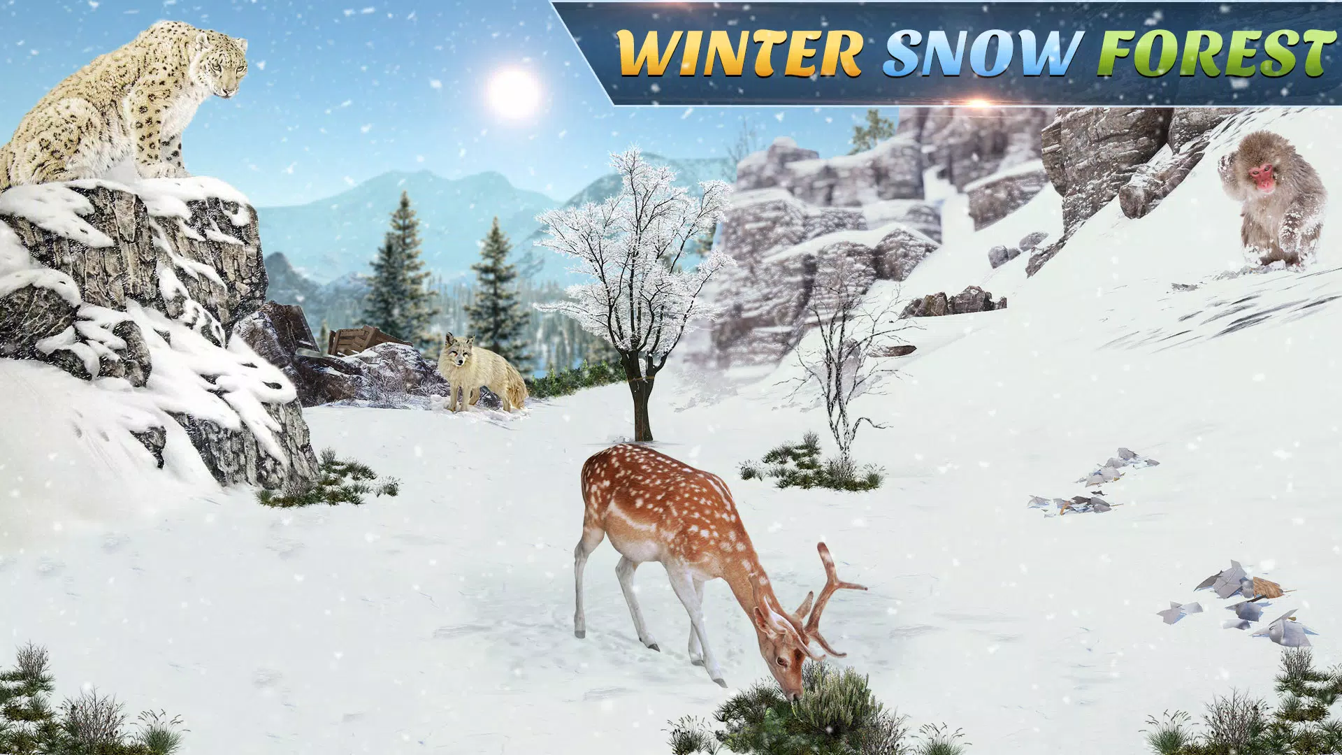 Wild Animal Hunting Games应用截图