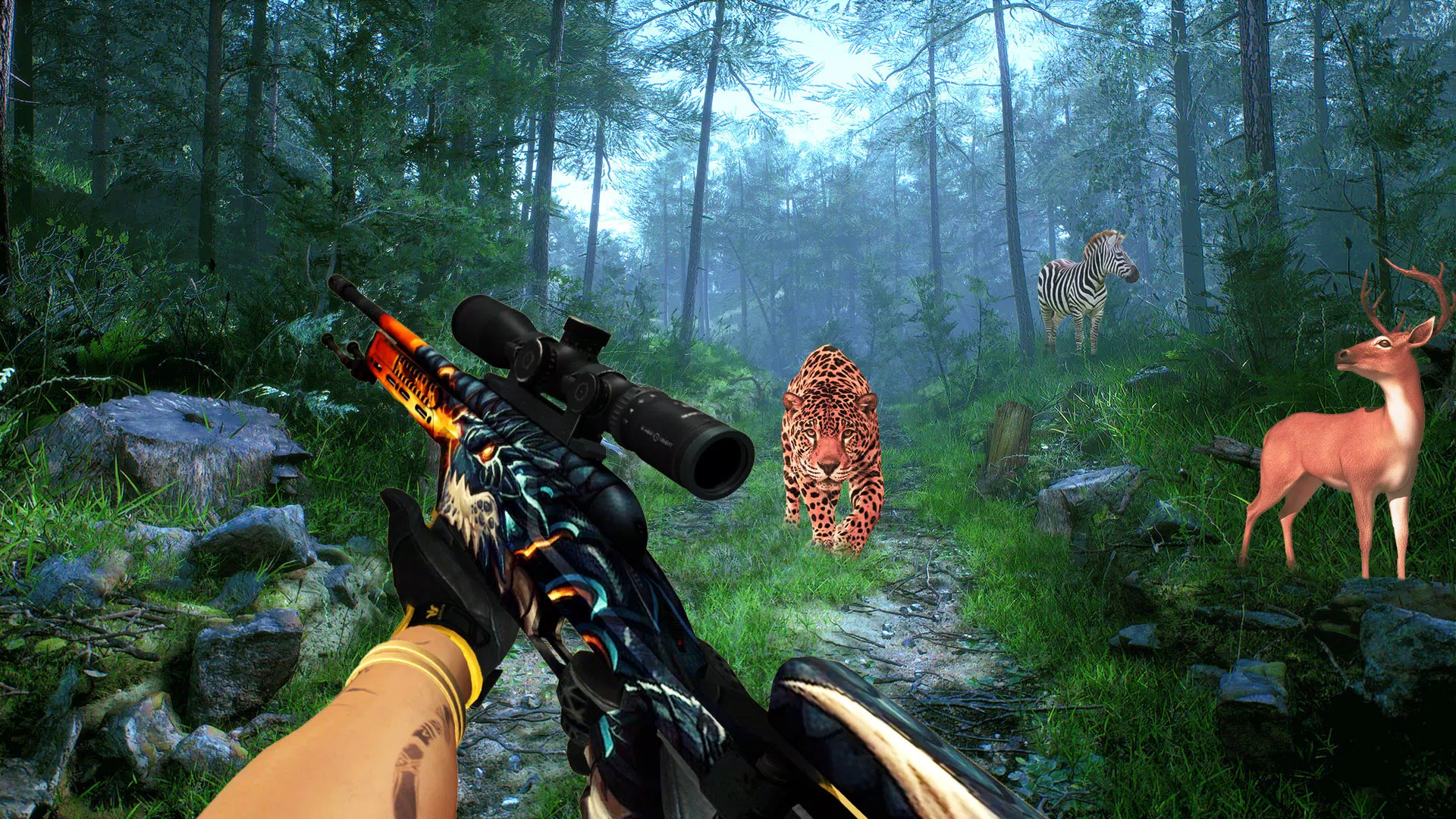 Wild Animal Hunting Games应用截图