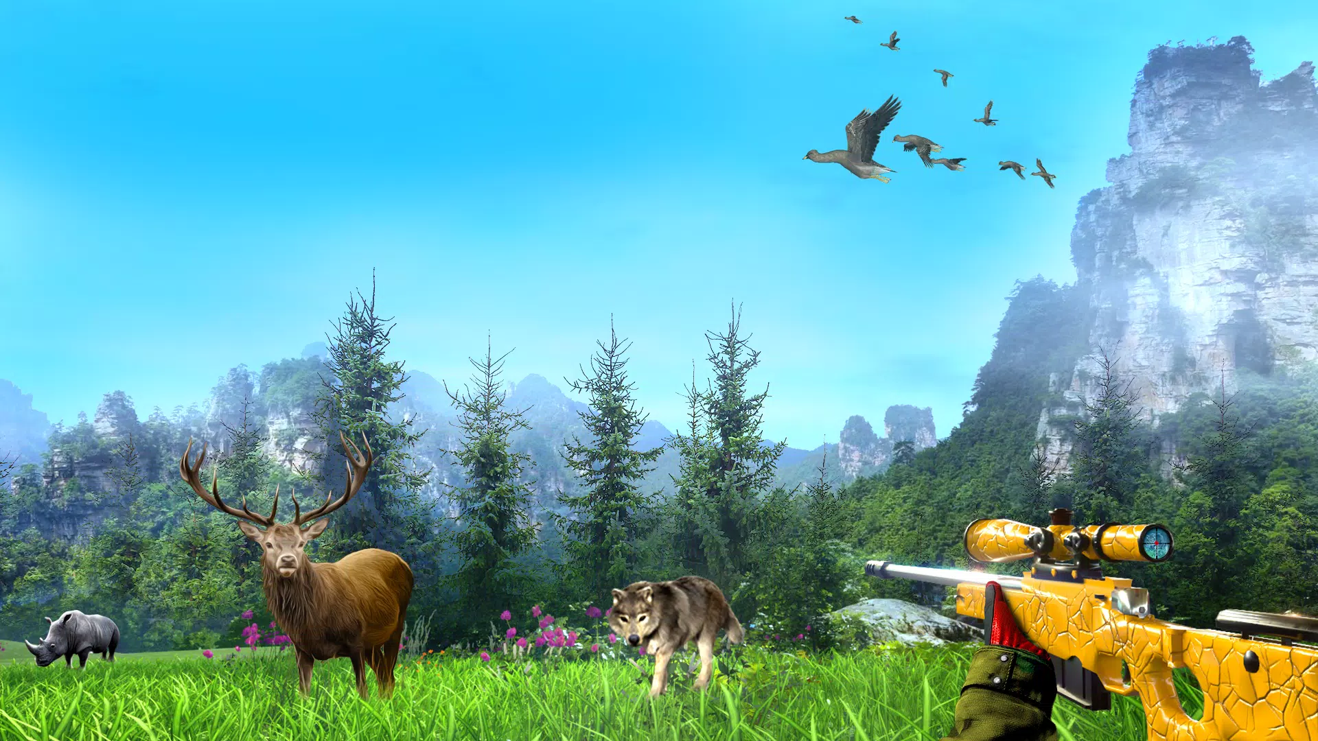 Wild Animal Hunting Games应用截图