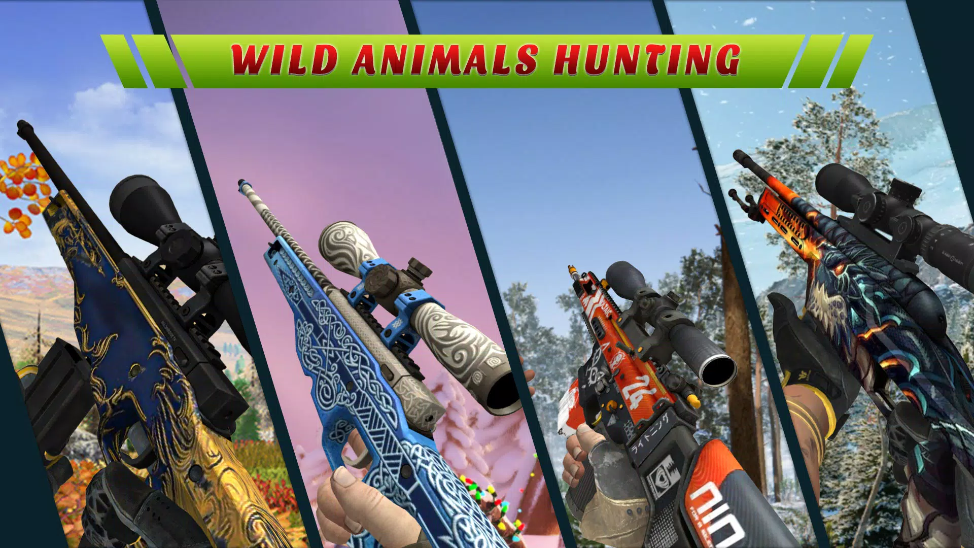Wild Animal Hunting Games应用截图