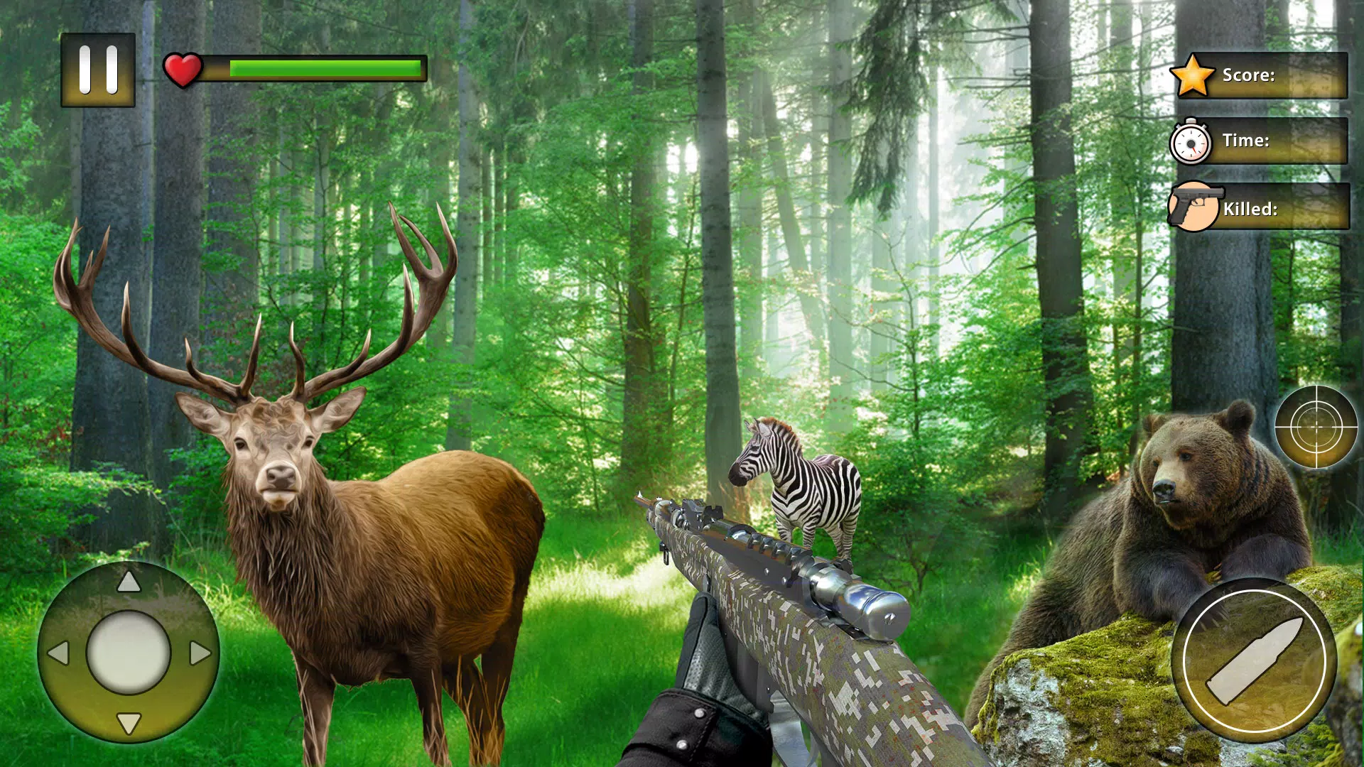 Wild Animal Hunting Games应用截图