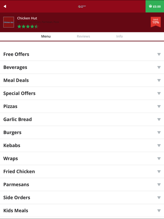 Chicken Hut iPad Screenshots