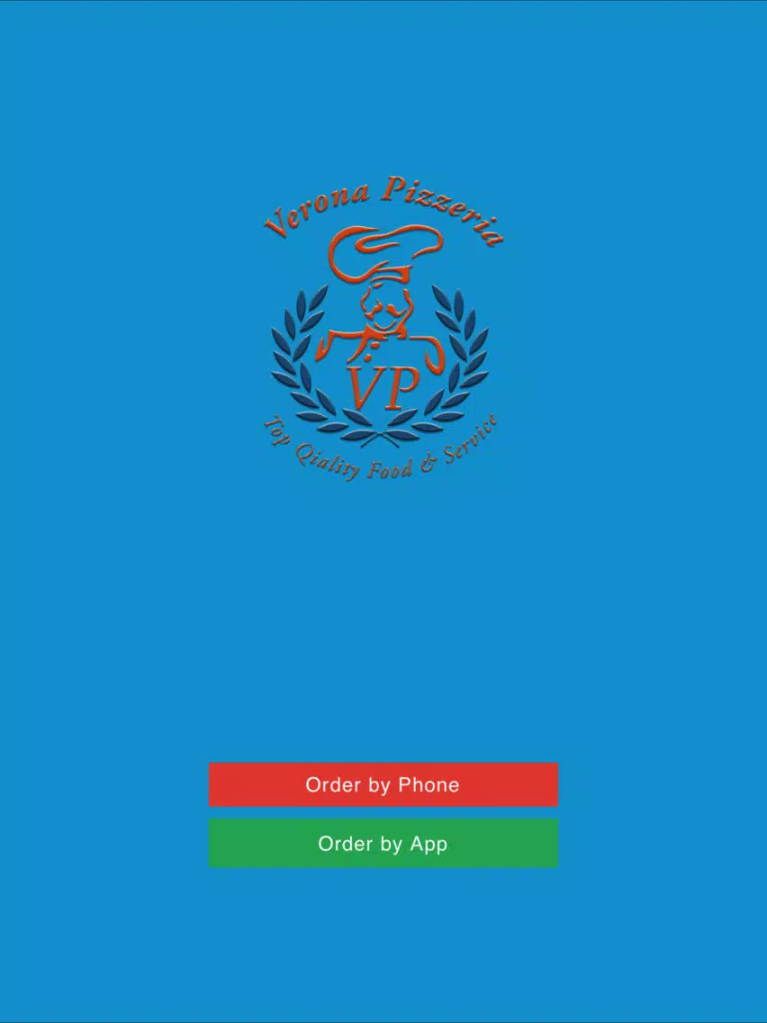 Verona Pizzeria iPad Screenshots