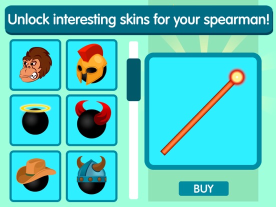 Stickman Spearman Simulator iPad  スクリーンショット