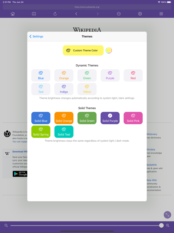 Desktop Browser • Zoomable iPad Screenshots