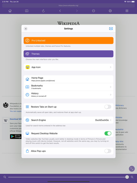 Desktop Browser • Zoomable iPad Screenshots