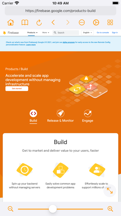 Desktop Browser • Zoomable Screenshots