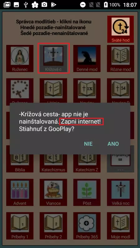 Správca modlitieb Screenshots