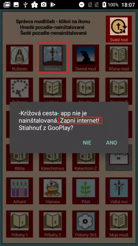 Správca modlitieb Screenshots