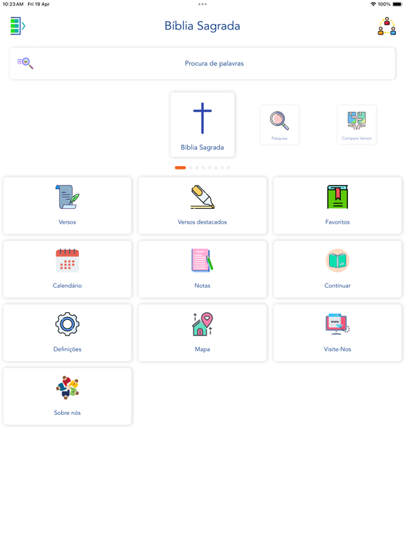 Portuguese Bible * iPad Screenshots
