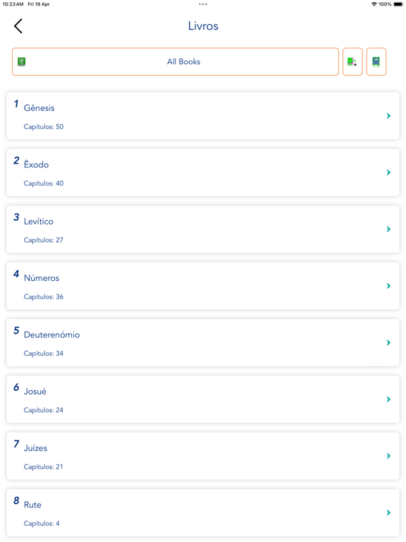 Portuguese Bible * iPad Screenshots
