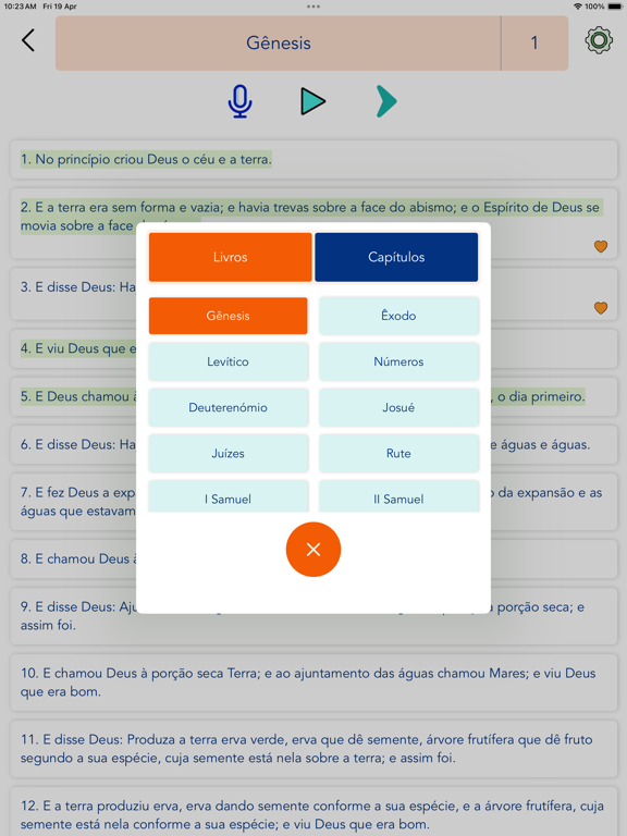 Portuguese Bible * iPad Screenshots