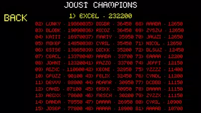 JOUST. Ekran Görüntüleri