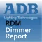 RDM Dimmer Report
