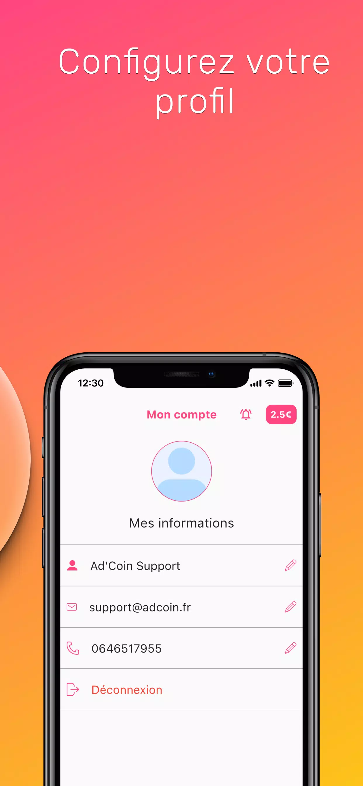 Ad'Coin Screenshots