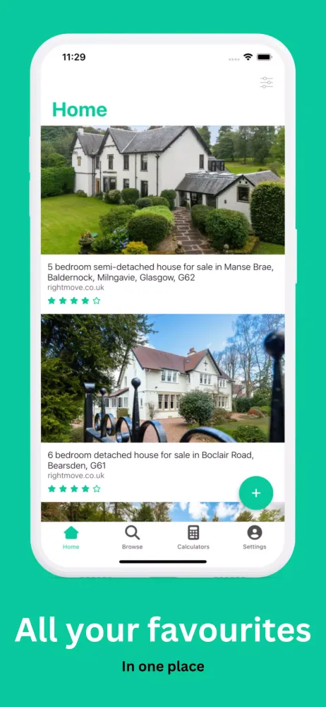 Property Tracker Screenshots