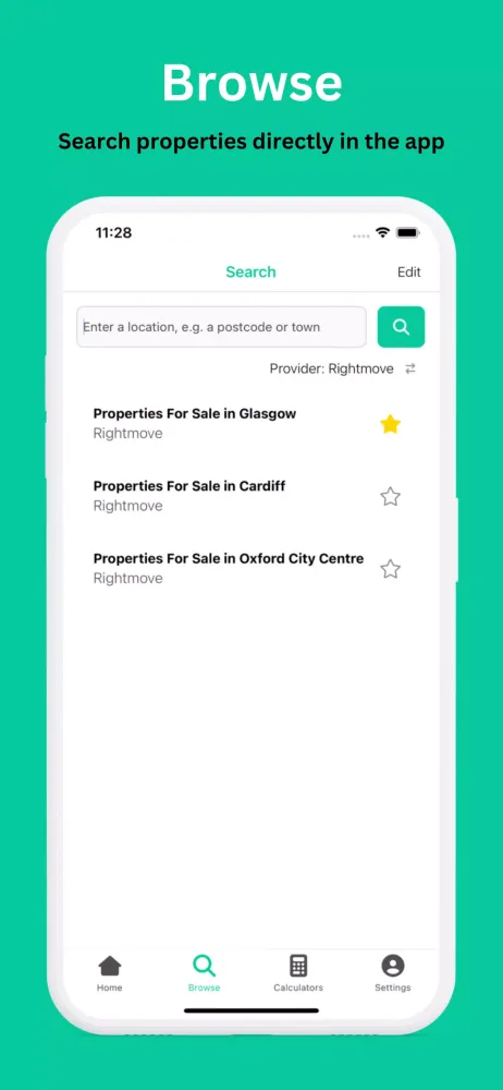 Property Tracker Screenshots
