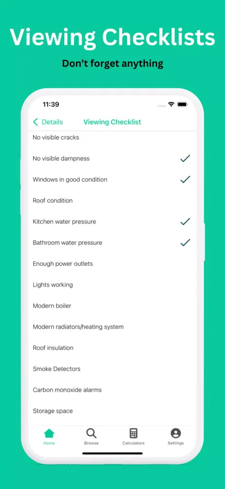 Property Tracker Screenshots