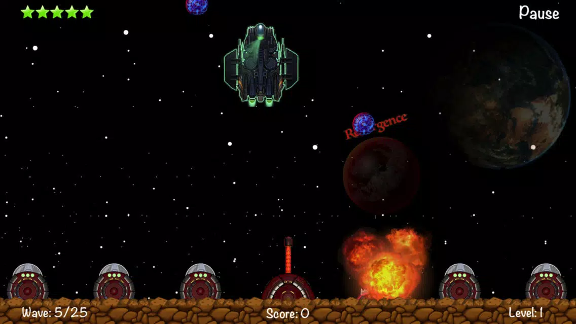 Ảnh chụp màn hình của Alien Resurgence
