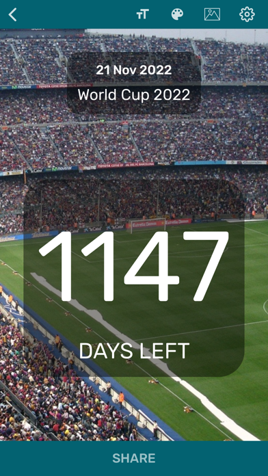 Countdown App - Day Counter Screenshots