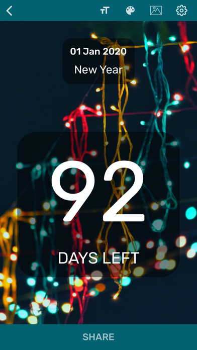 Countdown App - Day Counter Screenshots