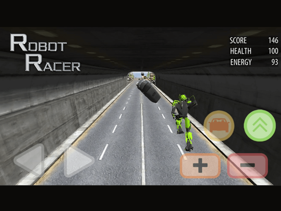 Robot Racer : Endless Mecha Fighting on Highway iPad  Screenshots