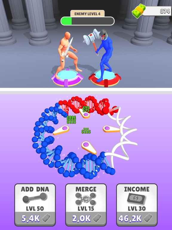 DNA Evolve Clicker iPad 应用截图