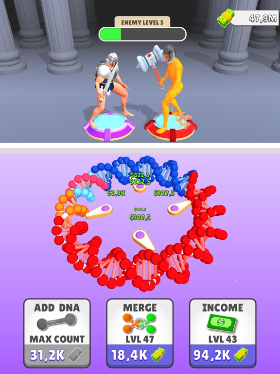 DNA Evolve Clicker iPad 应用截图