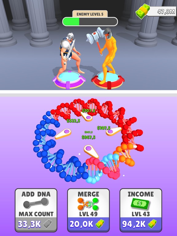DNA Evolve Clicker iPad 应用截图