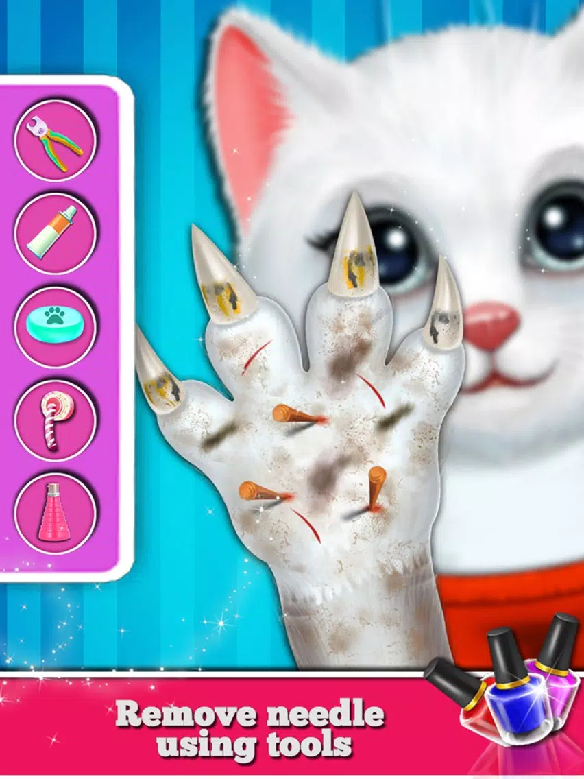 Kitty Fancy Nail Salon iPad Screenshots